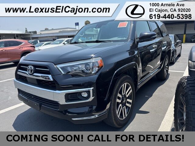 2023 Toyota 4Runner Limited San Diego County CA