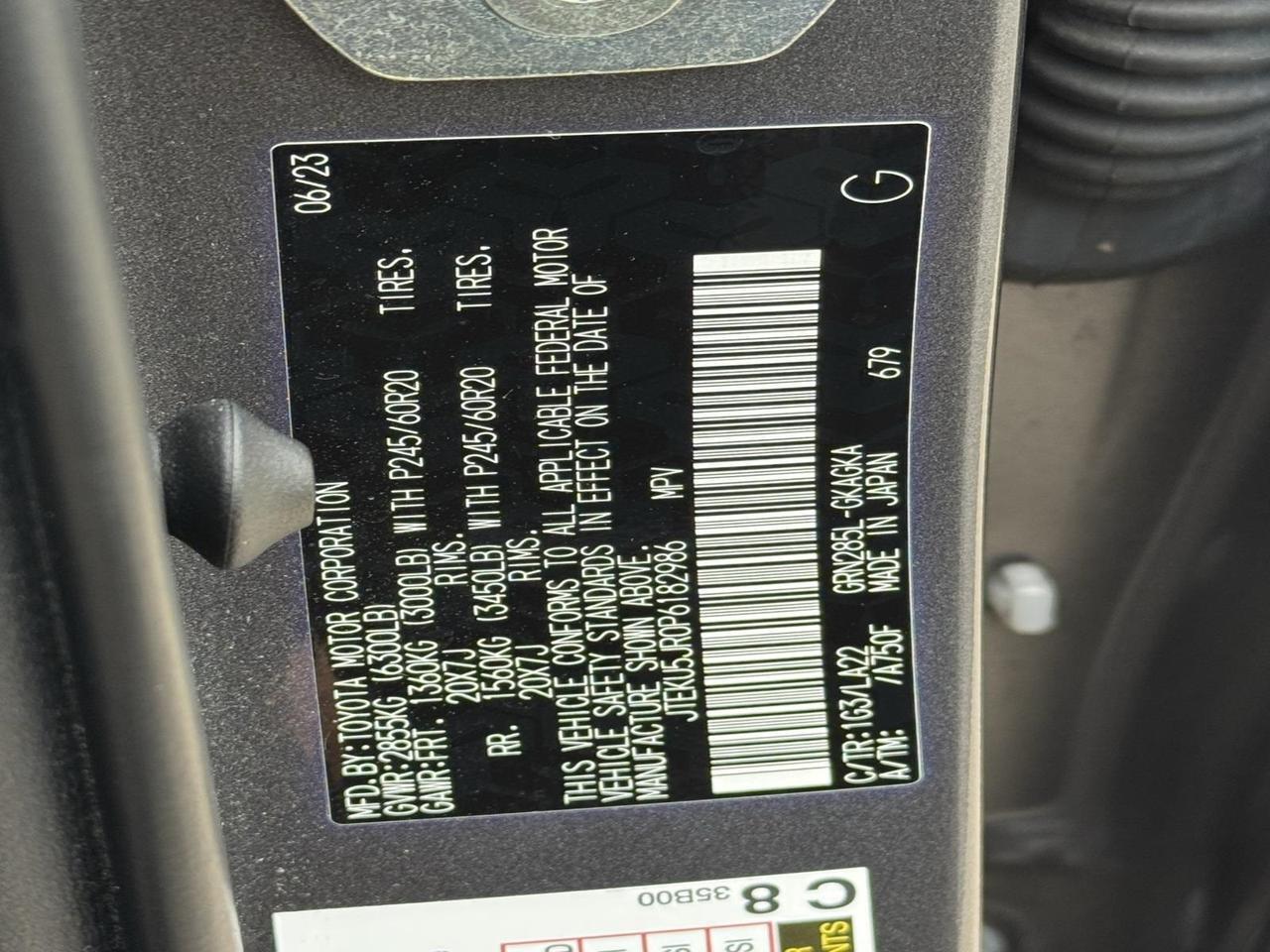 2023 Toyota 4Runner Limited Fredericksburg VA