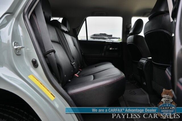 2023 Toyota 4Runner TRD Off Road Premium / 4X4 / Power & Heated Leather Seats / Heated Steering / NAV / Adaptive Cruise / Lane Watch & Blind Spot Alert / Keyless Entry & Start / Back Up Cam / Tow Pkg / Only 23K Miles / 1-Owner Anchorage AK