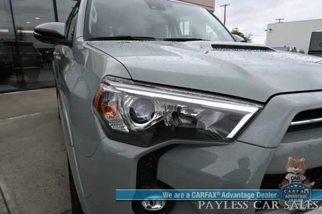 2023 Toyota 4Runner TRD Off Road Premium / 4X4 / Power & Heated Leather Seats / Heated Steering / NAV / Adaptive Cruise / Lane Watch & Blind Spot Alert / Keyless Entry & Start / Back Up Cam / Tow Pkg / Only 23K Miles / 1-Owner Anchorage AK