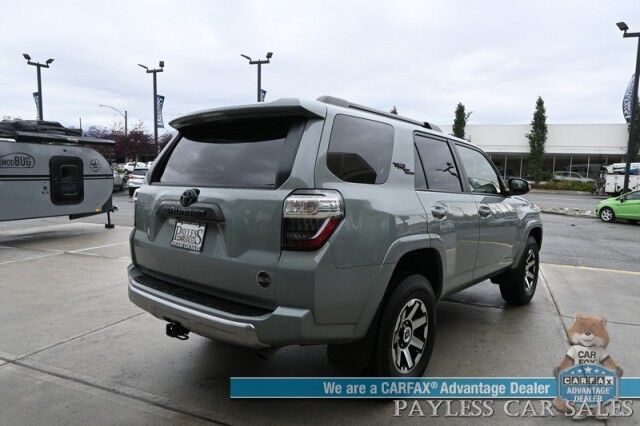 2023 Toyota 4Runner TRD Off Road Premium / 4X4 / Power & Heated Leather Seats / Heated Steering / NAV / Adaptive Cruise / Lane Watch & Blind Spot Alert / Keyless Entry & Start / Back Up Cam / Tow Pkg / Only 23K Miles / 1-Owner Anchorage AK