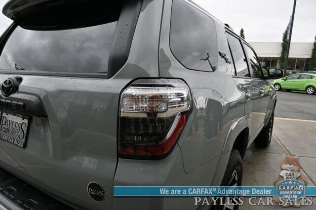 2023 Toyota 4Runner TRD Off Road Premium / 4X4 / Power & Heated Leather Seats / Heated Steering / NAV / Adaptive Cruise / Lane Watch & Blind Spot Alert / Keyless Entry & Start / Back Up Cam / Tow Pkg / Only 23K Miles / 1-Owner Anchorage AK