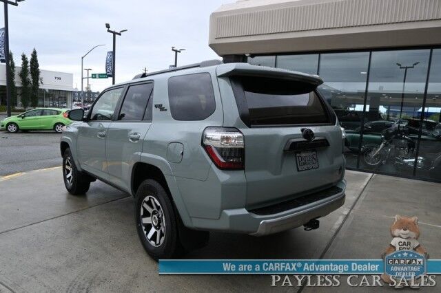 2023 Toyota 4Runner TRD Off Road Premium / 4X4 / Power & Heated Leather Seats / Heated Steering / NAV / Adaptive Cruise / Lane Watch & Blind Spot Alert / Keyless Entry & Start / Back Up Cam / Tow Pkg / Only 23K Miles / 1-Owner Anchorage AK