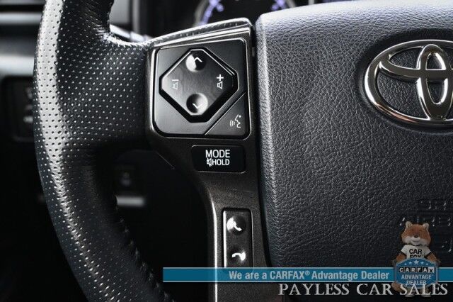 2023 Toyota 4Runner TRD Off Road Premium / 4X4 / Power & Heated Leather Seats / Heated Steering / NAV / Adaptive Cruise / Lane Watch & Blind Spot Alert / Keyless Entry & Start / Back Up Cam / Tow Pkg / Only 23K Miles / 1-Owner Anchorage AK