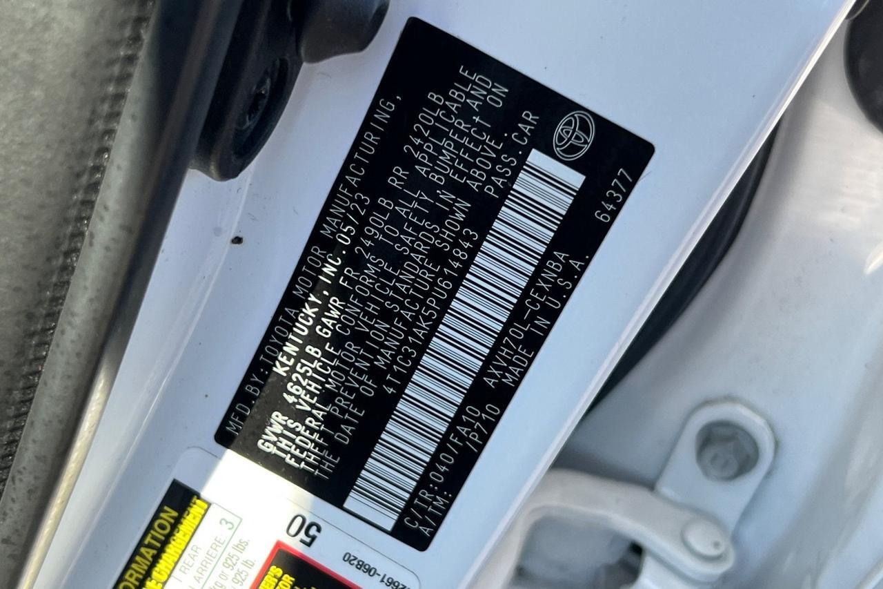2023 Toyota Camry Hybrid LE Roseville CA