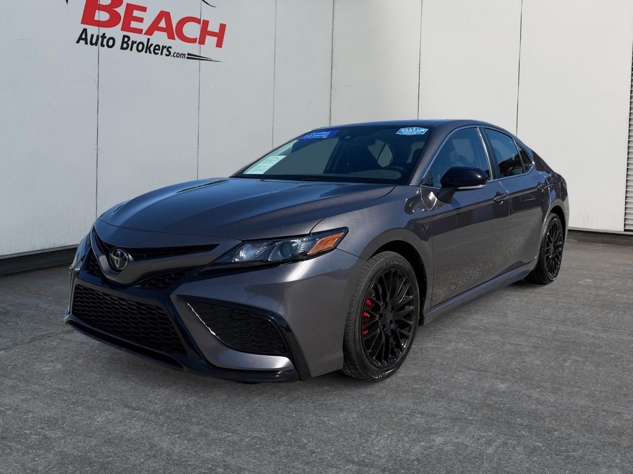 2023 Toyota Camry Hybrid SE Nightshade, APPLE CARPLAY/ANDROID AUTO, POWER MIRRORS, BACKUP CAMERA, AUTOMATIC HEADLIGHTS, KEYLESS ENTRY, ONLY 1 OWNER, CLEAN CARFAX, SUPER CLEAN, ELECTRIC WHEN YOU WANT IT, GAS WHEN YOU NEED IT!