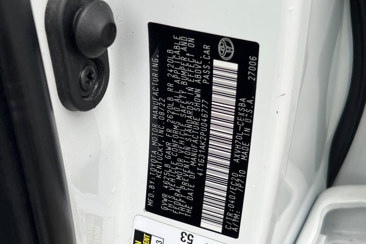 2023 Toyota Camry Hybrid SE Nightshade Roseville CA
