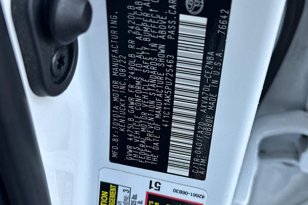 2023 Toyota Camry LE Roseville CA