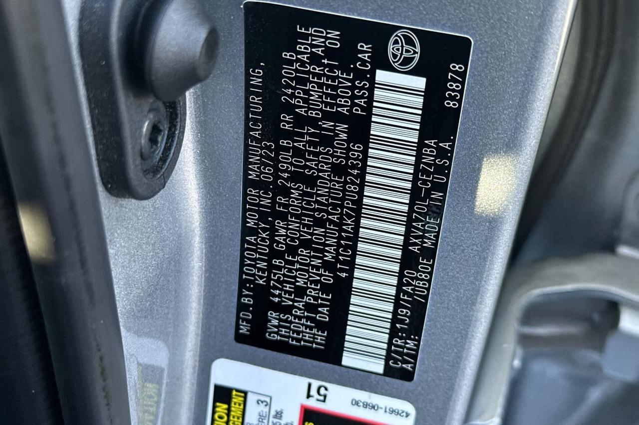 2023 Toyota Camry LE Roseville CA