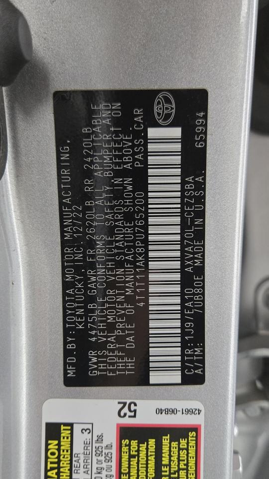 2023 Toyota Camry SE Jersey City NJ