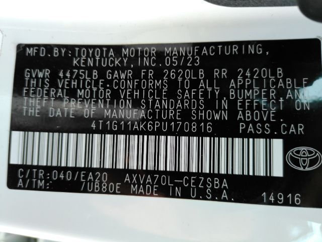 2023 Toyota Camry SE Plano TX