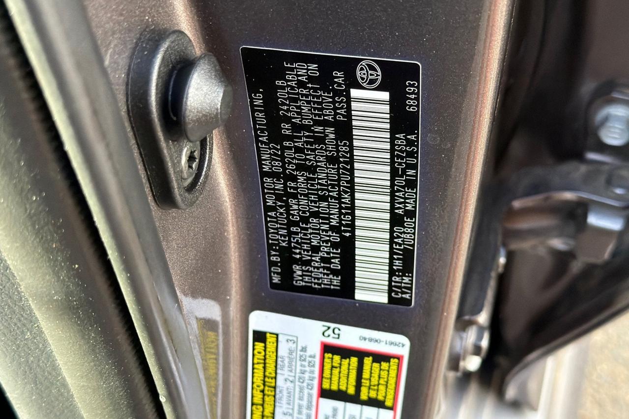 2023 Toyota Camry SE Roseville CA
