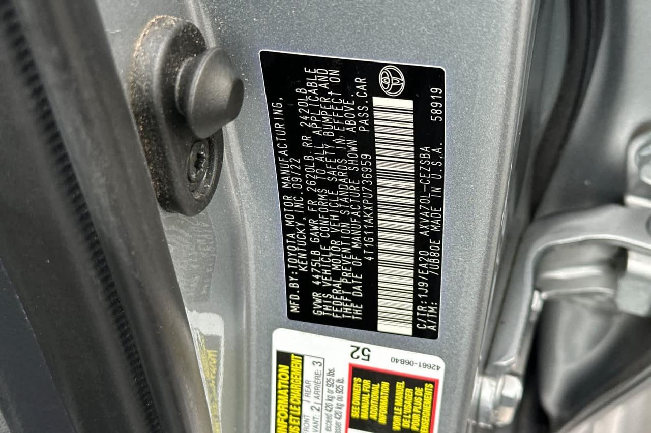 2023 Toyota Camry SE Roseville CA