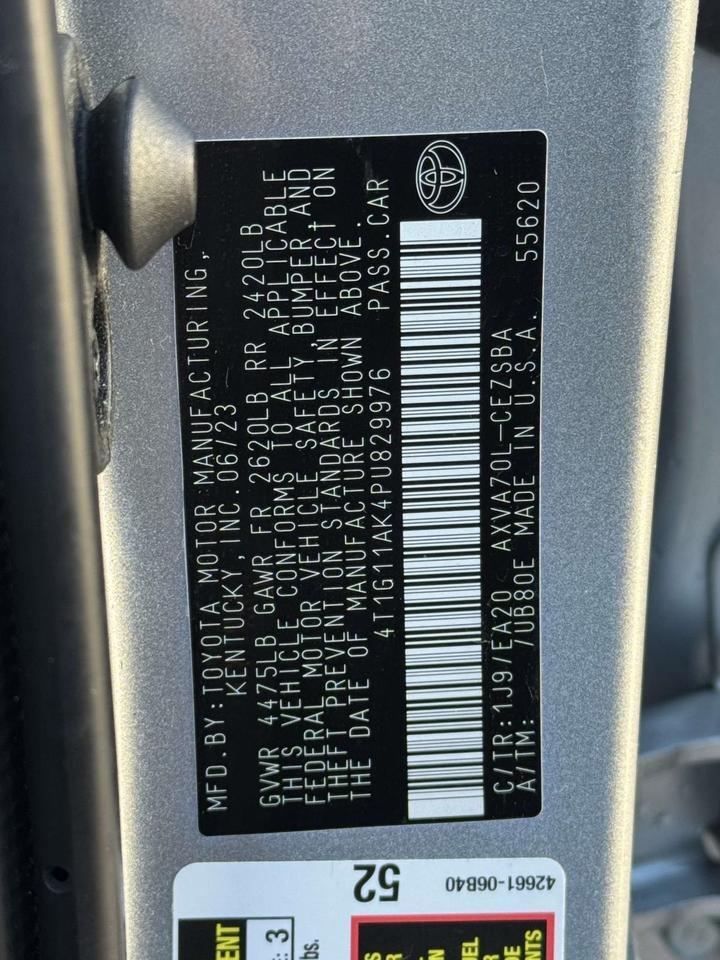 2023 Toyota Camry SE Fredericksburg VA