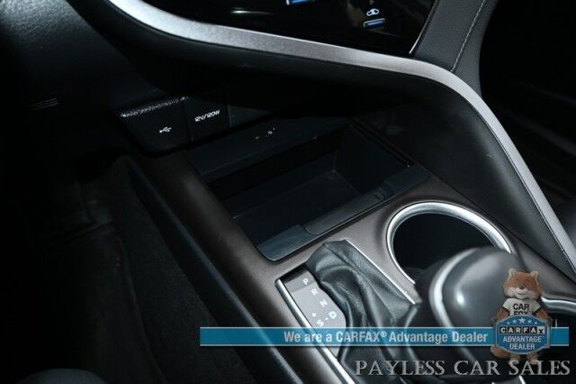 2023 Toyota Camry XLE / Cold Weather Pkg / Auto Start / Heated Leather Seats & Steering Wheel / Adaptive Cruise / Lane Depart & Blind Spot / Apple CarPlay & Android Auto / Back Up Camera / Keyless Entry & Start / 38 MPG / 1 Owner Anchorage AK