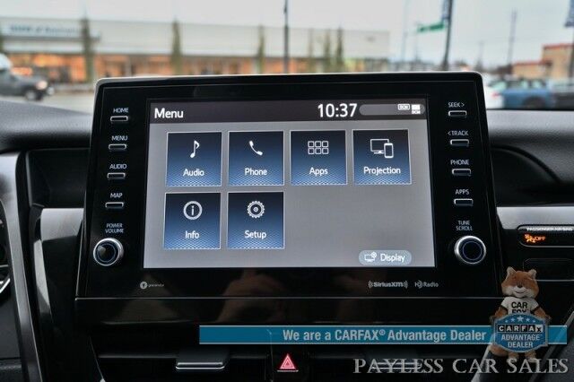 2023 Toyota Camry XLE / Cold Weather Pkg / Auto Start / Heated Leather Seats & Steering Wheel / Adaptive Cruise / Lane Depart & Blind Spot / Apple CarPlay & Android Auto / Back Up Camera / Keyless Entry & Start / 38 MPG / 1 Owner Anchorage AK