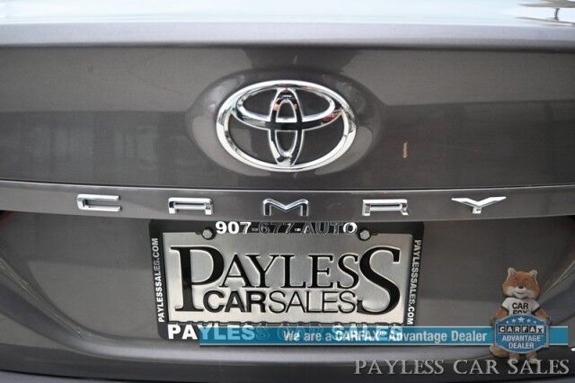 2023 Toyota Camry XLE / Cold Weather Pkg / Auto Start / Heated Leather Seats & Steering Wheel / Adaptive Cruise / Lane Depart & Blind Spot / Apple CarPlay & Android Auto / Back Up Camera / Keyless Entry & Start / 38 MPG / 1 Owner Anchorage AK