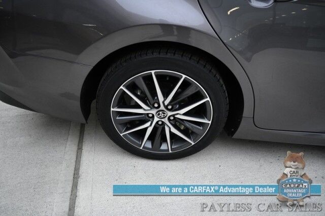 2023 Toyota Camry XLE / Cold Weather Pkg / Auto Start / Heated Leather Seats & Steering Wheel / Adaptive Cruise / Lane Depart & Blind Spot / Apple CarPlay & Android Auto / Back Up Camera / Keyless Entry & Start / 38 MPG / 1 Owner Anchorage AK