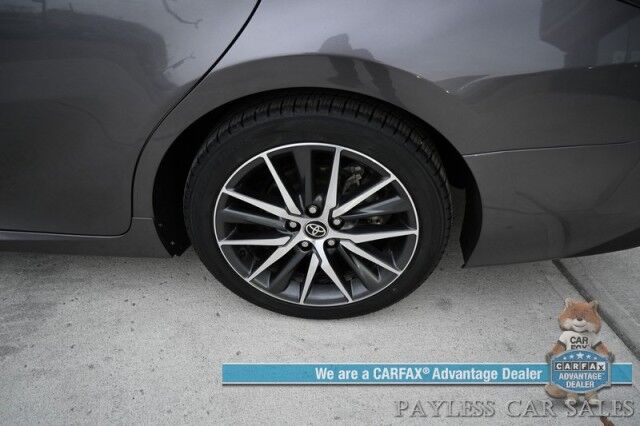 2023 Toyota Camry XLE / Cold Weather Pkg / Auto Start / Heated Leather Seats & Steering Wheel / Adaptive Cruise / Lane Depart & Blind Spot / Apple CarPlay & Android Auto / Back Up Camera / Keyless Entry & Start / 38 MPG / 1 Owner Anchorage AK