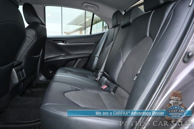 2023 Toyota Camry XLE / Cold Weather Pkg / Auto Start / Heated Leather Seats & Steering Wheel / Adaptive Cruise / Lane Depart & Blind Spot / Apple CarPlay & Android Auto / Back Up Camera / Keyless Entry & Start / 38 MPG / 1 Owner Anchorage AK