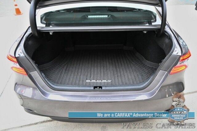 2023 Toyota Camry XLE / Cold Weather Pkg / Auto Start / Heated Leather Seats & Steering Wheel / Adaptive Cruise / Lane Depart & Blind Spot / Apple CarPlay & Android Auto / Back Up Camera / Keyless Entry & Start / 38 MPG / 1 Owner Anchorage AK
