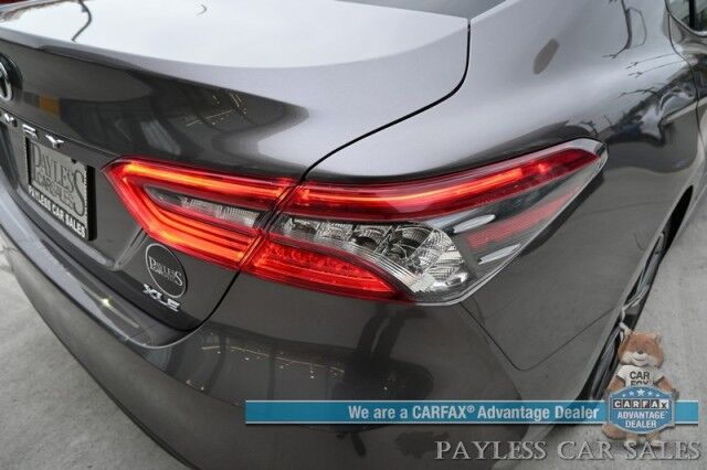 2023 Toyota Camry XLE / Cold Weather Pkg / Auto Start / Heated Leather Seats & Steering Wheel / Adaptive Cruise / Lane Depart & Blind Spot / Apple CarPlay & Android Auto / Back Up Camera / Keyless Entry & Start / 38 MPG / 1 Owner Anchorage AK