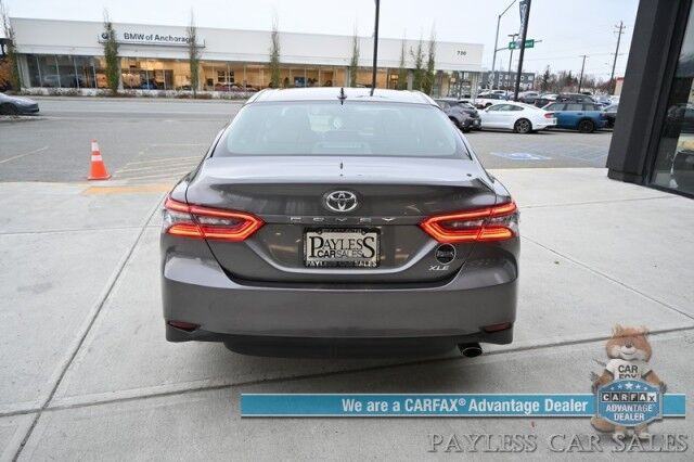 2023 Toyota Camry XLE / Cold Weather Pkg / Auto Start / Heated Leather Seats & Steering Wheel / Adaptive Cruise / Lane Depart & Blind Spot / Apple CarPlay & Android Auto / Back Up Camera / Keyless Entry & Start / 38 MPG / 1 Owner Anchorage AK