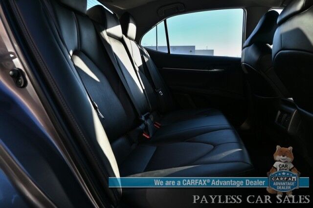 2023 Toyota Camry XLE / Cold Weather Pkg / Heated Leather Seats & Steering Wheel / Adaptive Cruise / Lane Depart & Blind Spot / Apple CarPlay & Android Auto / Back Up Camera / Keyless Entry & Start / 38 MPG / 1 Owner Anchorage AK