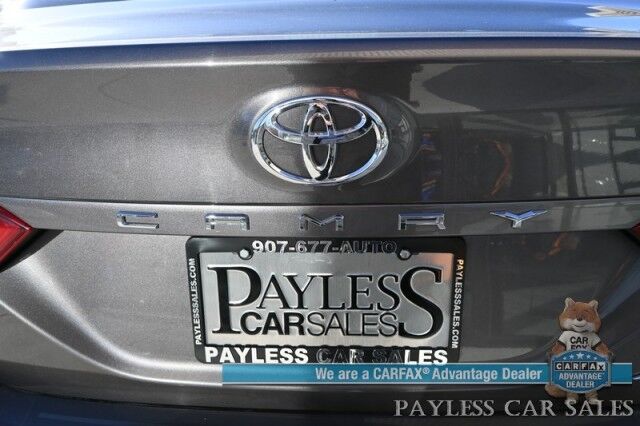 2023 Toyota Camry XLE / Cold Weather Pkg / Heated Leather Seats & Steering Wheel / Adaptive Cruise / Lane Depart & Blind Spot / Apple CarPlay & Android Auto / Back Up Camera / Keyless Entry & Start / 38 MPG / 1 Owner Anchorage AK