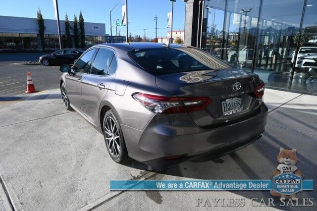2023 Toyota Camry XLE / Cold Weather Pkg / Heated Leather Seats & Steering Wheel / Adaptive Cruise / Lane Depart & Blind Spot / Apple CarPlay & Android Auto / Back Up Camera / Keyless Entry & Start / 38 MPG / 1 Owner Anchorage AK