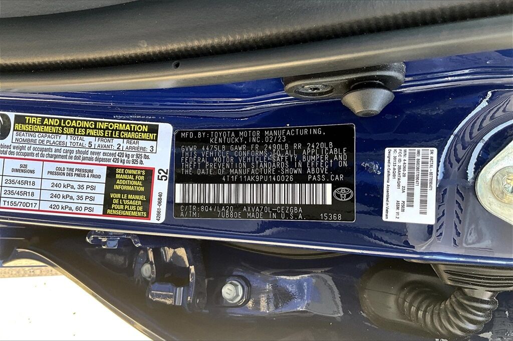 2023 Toyota Camry XLE OR