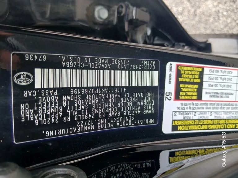 2023 Toyota Camry XLE Sedan 4D Maitland FL