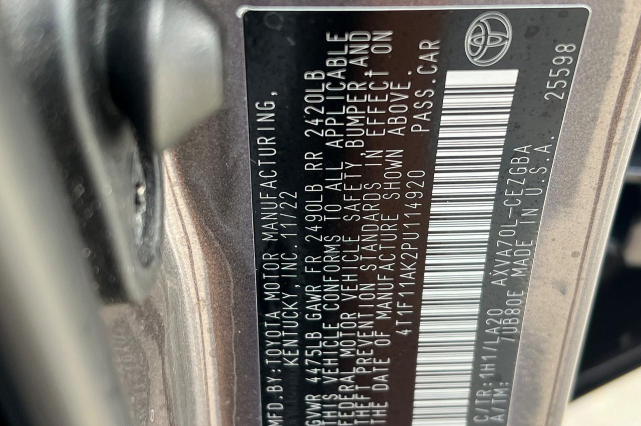 2023 Toyota Camry XLE Ontario OR