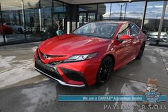2023_Toyota_Camry_XSE / AWD / Auto Start / Cold Weather Pkg / Heated & Cooled Leather Seats / Heated Steering Wheel / NAV / Sunroof / HUD / Adaptive Cruise / Lane Departure & Blind Spot Alert / Apple CarPlay & Android Auto / 360 Cam / 1-Owner_ Anchorage AK