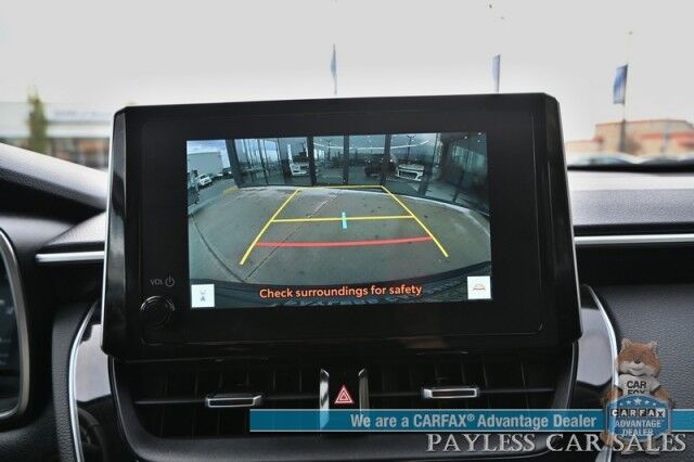 2023 Toyota Corolla Cross XLE / AWD / Auto Start / Power & Heated Leather Seats / Adaptive Cruise / Lane Depart & Blind Spot / Apple CarPlay & Android Auto / Back Up Cam / Rear Parking Sensors / Keyless Entry & Start / 32 MPG / 1-Owner Anchorage AK