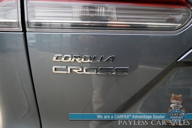 2023 Toyota Corolla Cross XLE / AWD / Auto Start / Power & Heated Leather Seats / Adaptive Cruise / Lane Depart & Blind Spot / Apple CarPlay & Android Auto / Back Up Cam / Rear Parking Sensors / Keyless Entry & Start / 32 MPG / 1-Owner Anchorage AK