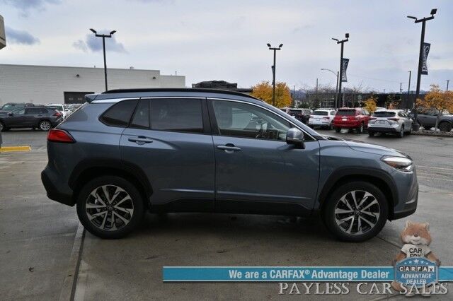 2023 Toyota Corolla Cross XLE / AWD / Auto Start / Power & Heated Leather Seats / Adaptive Cruise / Lane Depart & Blind Spot / Apple CarPlay & Android Auto / Back Up Cam / Rear Parking Sensors / Keyless Entry & Start / 32 MPG / 1-Owner Anchorage AK
