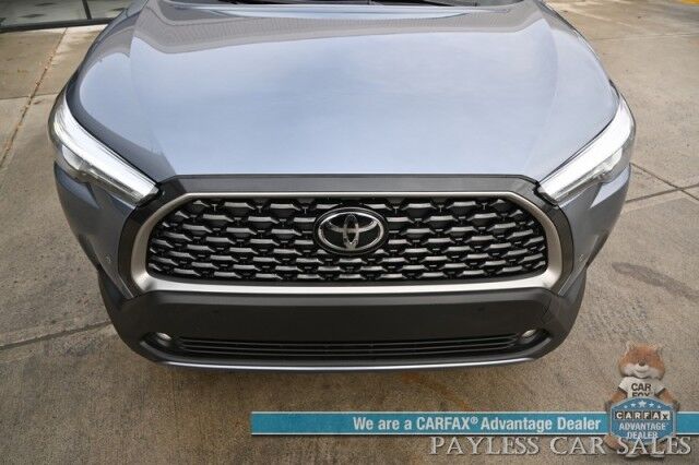 2023 Toyota Corolla Cross XLE / AWD / Auto Start / Power & Heated Leather Seats / Adaptive Cruise / Lane Depart & Blind Spot / Apple CarPlay & Android Auto / Back Up Cam / Rear Parking Sensors / Keyless Entry & Start / 32 MPG / 1-Owner Anchorage AK