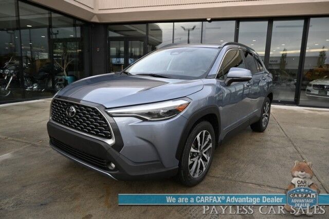 2023 Toyota Corolla Cross XLE / AWD / Auto Start / Power & Heated Leather Seats / Adaptive Cruise / Lane Depart & Blind Spot / Apple CarPlay & Android Auto / Back Up Cam / Rear Parking Sensors / Keyless Entry & Start / 32 MPG / 1-Owner Anchorage AK