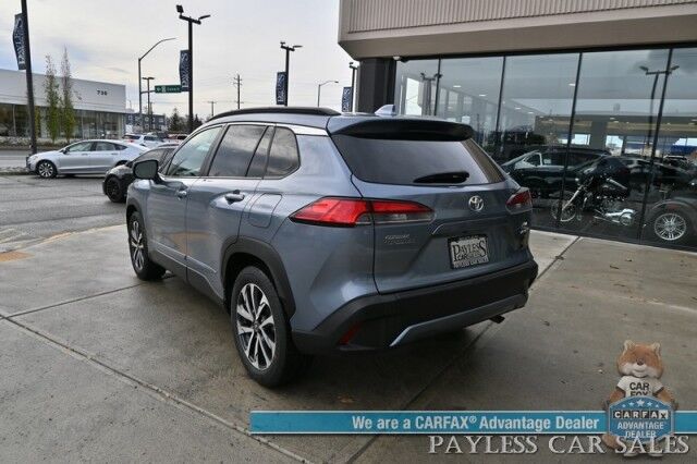 2023 Toyota Corolla Cross XLE / AWD / Auto Start / Power & Heated Leather Seats / Adaptive Cruise / Lane Depart & Blind Spot / Apple CarPlay & Android Auto / Back Up Cam / Rear Parking Sensors / Keyless Entry & Start / 32 MPG / 1-Owner Anchorage AK