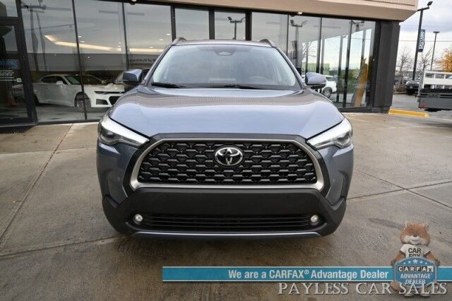 2023 Toyota Corolla Cross XLE / AWD / Auto Start / Power & Heated Leather Seats / Adaptive Cruise / Lane Depart & Blind Spot / Apple CarPlay & Android Auto / Back Up Cam / Rear Parking Sensors / Keyless Entry & Start / 32 MPG / 1-Owner Anchorage AK