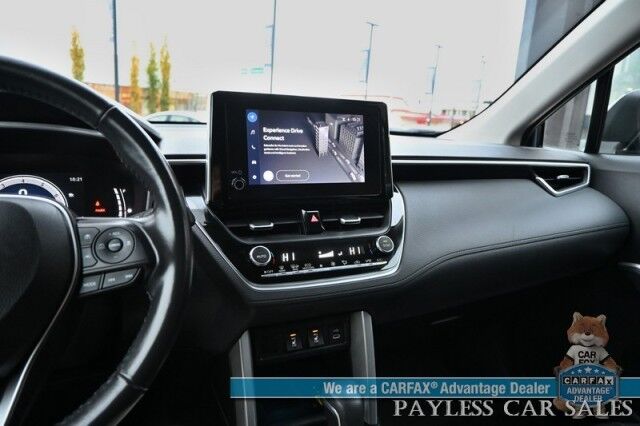 2023 Toyota Corolla Cross XLE / AWD / Power & Heated Leather Seats / Adaptive Cruise Control / Lane Departure & Blind Spot Alert / Apple CarPlay & Android Auto / USB Input / Back Up Camera / Keyless Entry & Start / 32 MPG / 1-Owner Anchorage AK 2023 Toyota Corolla Cross XLE / AWD / Power & Heated Leather Seats / Adaptive Cruise Control / Lane Departure & Blind Spot Alert / Apple CarPlay & Android Auto / USB Input / Back Up Camera / Keyless Entry & Start / 32 MPG / 1-Owner Anchorage AK