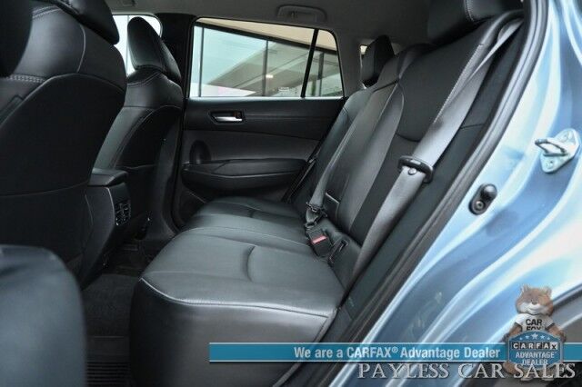 2023 Toyota Corolla Cross XLE / AWD / Power & Heated Leather Seats / Adaptive Cruise Control / Lane Departure & Blind Spot / Apple CarPlay & Android Auto / Back Up Cam / Rear Parking Sensors / Keyless Entry & Start / 32 MPG / 1-Owner Anchorage AK