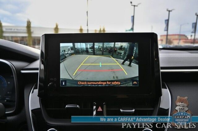 2023 Toyota Corolla Cross XLE / AWD / Power & Heated Leather Seats / Adaptive Cruise Control / Lane Departure & Blind Spot / Apple CarPlay & Android Auto / Back Up Cam / Rear Parking Sensors / Keyless Entry & Start / 32 MPG / 1-Owner Anchorage AK