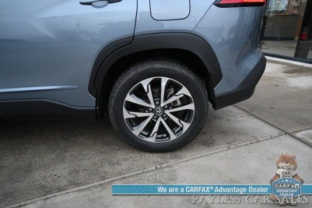 2023 Toyota Corolla Cross XLE / AWD / Power & Heated Leather Seats / Adaptive Cruise Control / Lane Watch & Blind Spot Alert / Apple CarPlay & Android Auto / Keyless Entry & Start / Aluminum Wheels / Back Up Camera / 32 MPG / 1-Owner Anchorage AK