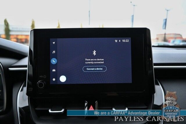 2023 Toyota Corolla Cross XLE / AWD / Power & Heated Leather Seats / Adaptive Cruise Control / Lane Watch & Blind Spot Alert / Apple CarPlay & Android Auto / Keyless Entry & Start / Bluetooth / Aluminum Wheels / 32 MPG / 1-Owner Anchorage AK