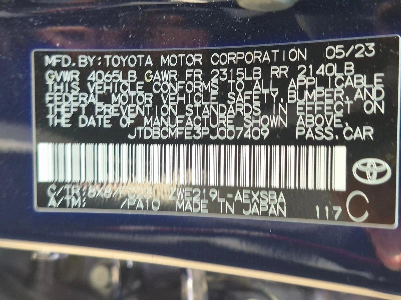 2023 Toyota Corolla Hybrid SE Roseville CA