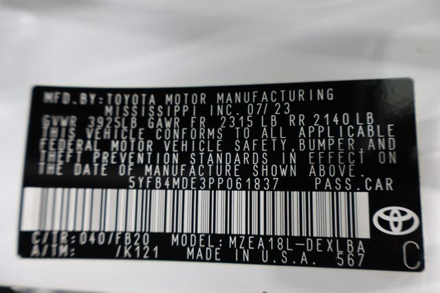 2023 Toyota Corolla LE Raleigh NC