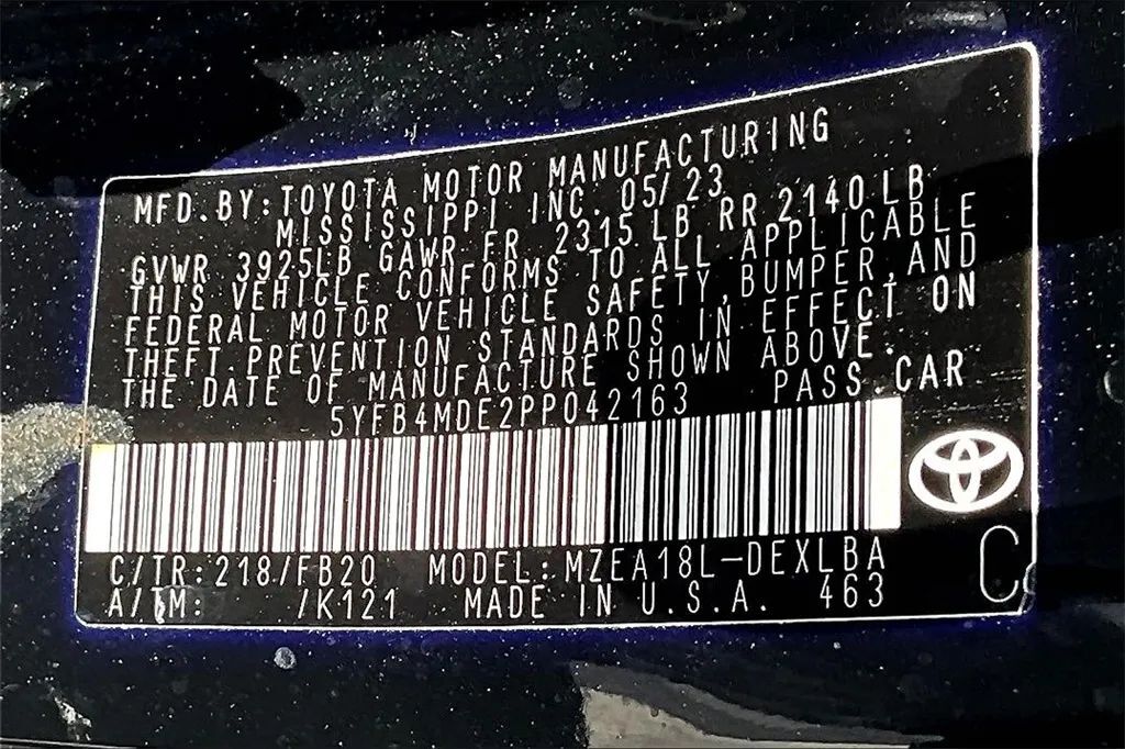 2023 Toyota Corolla LE Sedan 4D Maitland FL