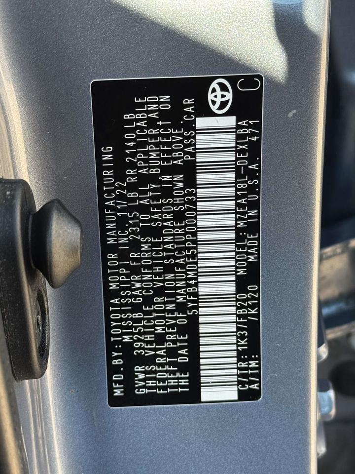 2023 Toyota Corolla LE Fredericksburg VA